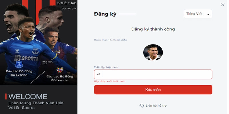 Hướng dẫn cá độ tại Bsports thông qua đăng ký